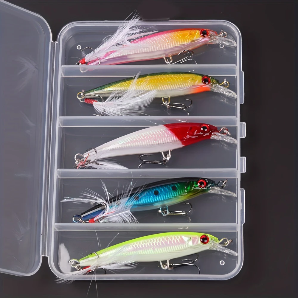 Fishing Hook Treble - Laser 3D Eyes Bionic Minnow Angelköder