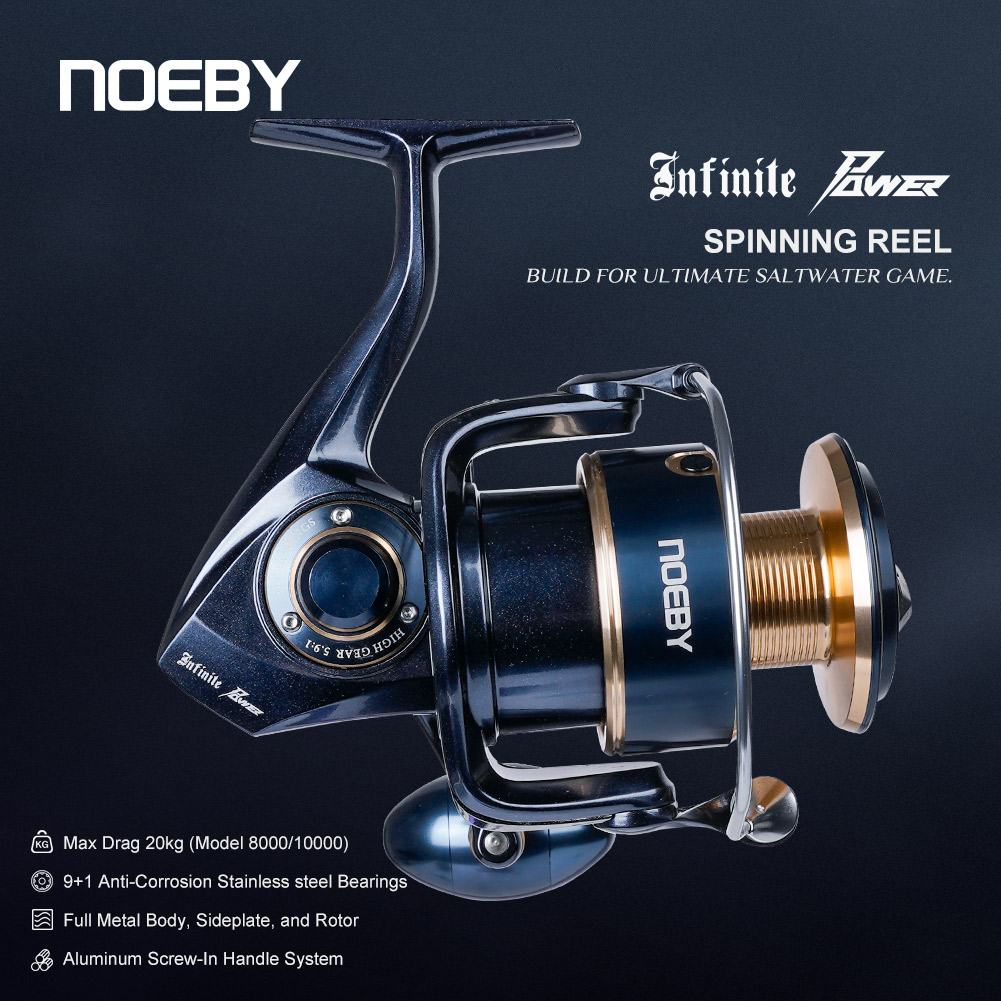 Shimano Reel Stradic - Noeby Infinite Power Spinnrolle 5000H 6000H