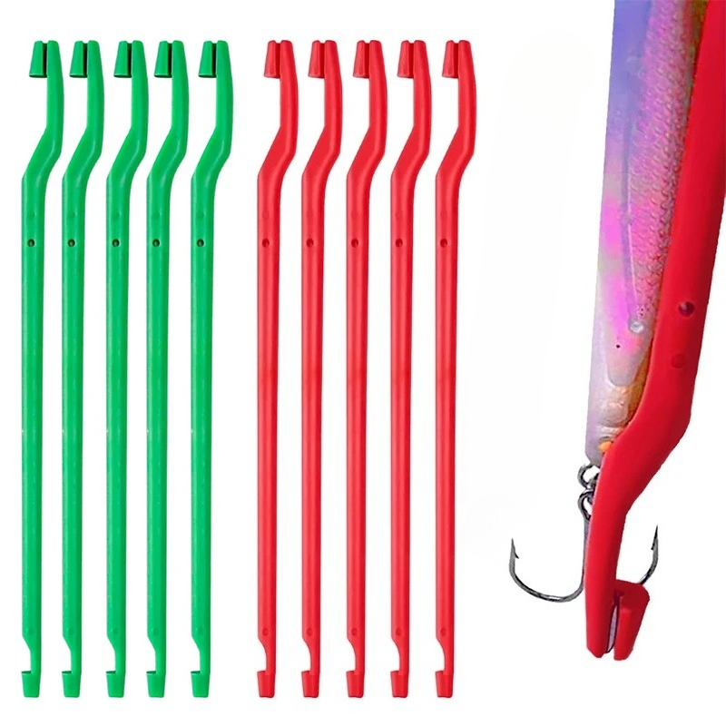 Fishing Hook Sharpener - 5 Stück Hakenlöser-Sticks, stichfeste Hakenentferner für