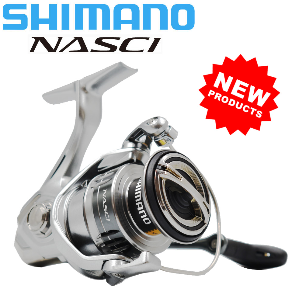 Abu Garcia Reel Max - 21 neue SHIMANO NASCI Spinning Angelrolle