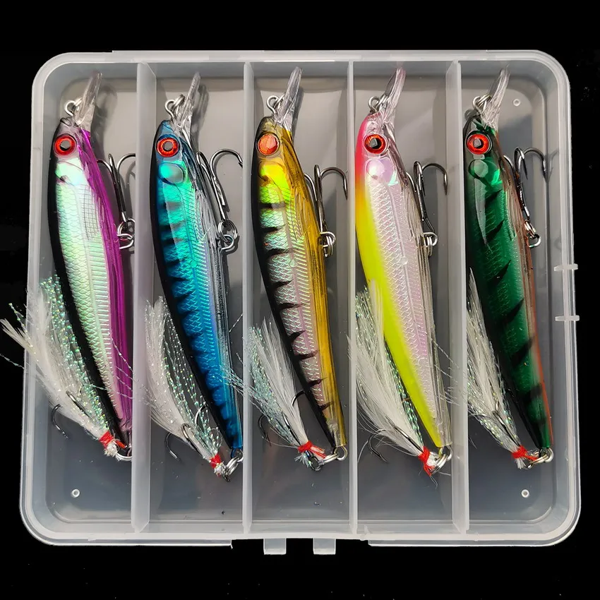 Fishing Hook - 5 teile/schachtel Laser 3d Augen bionic