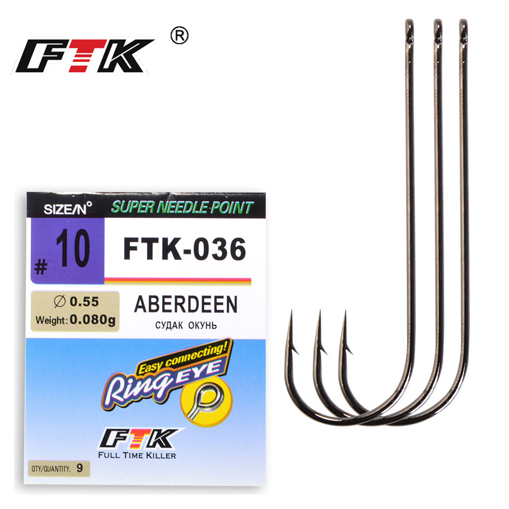 Fishing Hook Barbless - FTK Classic ABERDEEN Meeresangelhaken aus Japan