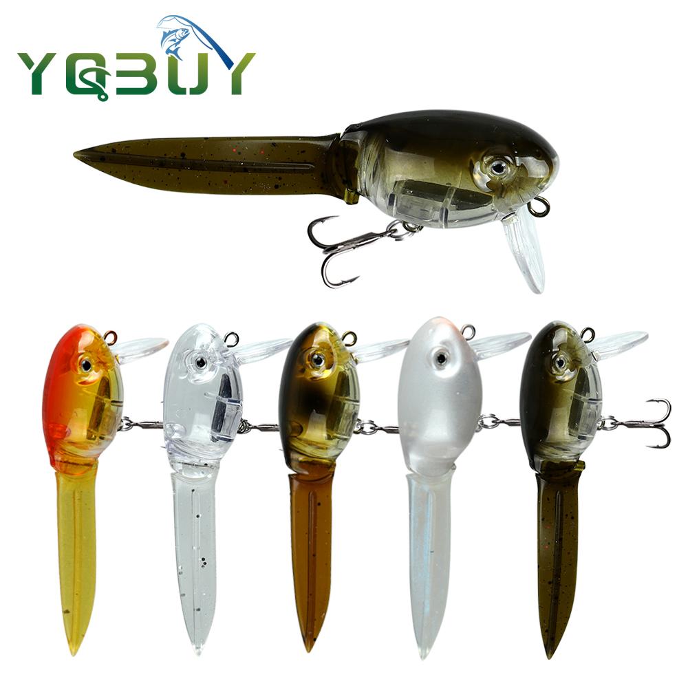 Fishing Hook Treble - 1 Stück Tadpole Hard Bait Angelköder,