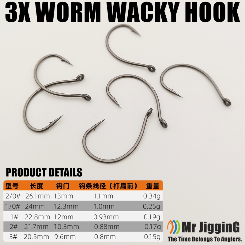 Mr JigginG PTFE Super Slide Wa – Fishing Hook Offset Bewertung und Preis