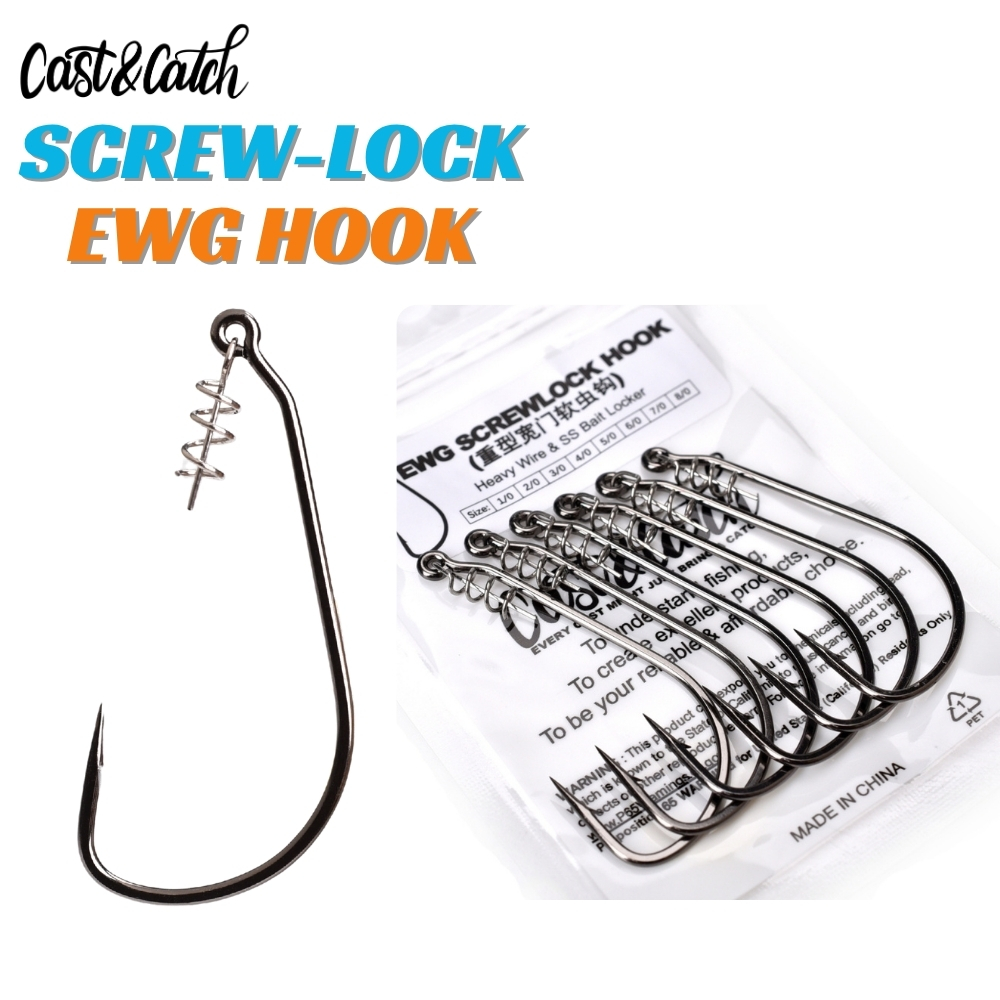 Cast&Catch SCREW-LOCK Weedless – Fishing Hook Weedless Bewertung und Preis