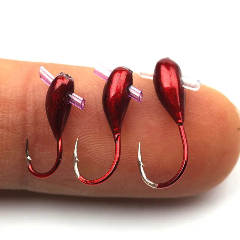 10/20PCS Winter Eis Angeln Hak – Fishing Hook Offset Bewertung und Preis