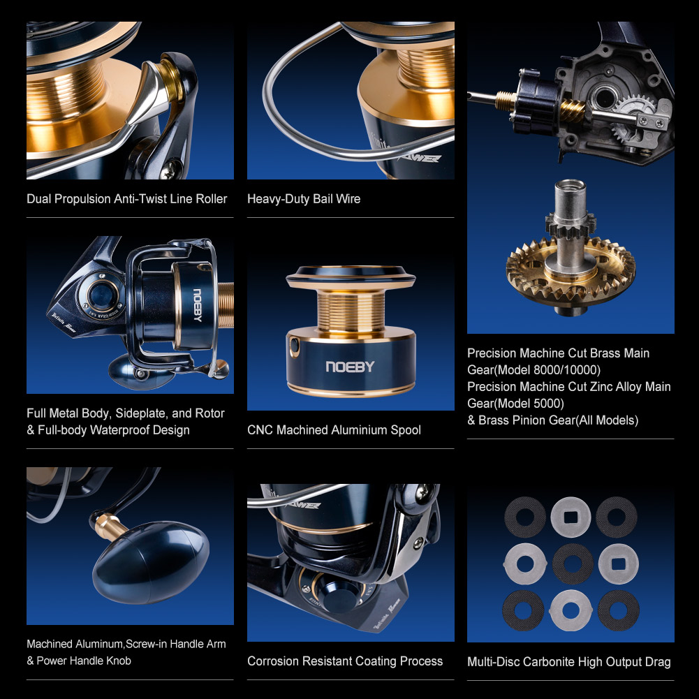 Noeby Infinite Power Spinnroll – Shimano Reel Stradic Bewertung und Preis