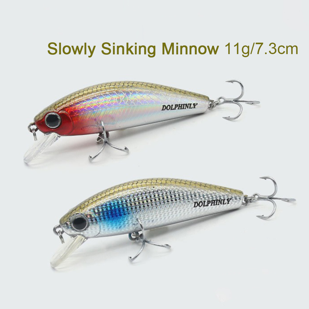 Sinkende Minnow-Angelköder, 11 – Fishing Hook Treble Bewertung und Preis