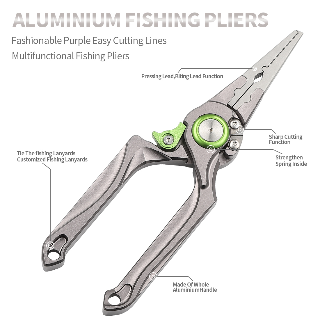 Vollaluminium-Hakenlösezange f – Fishing Hook Bewertung und Preis