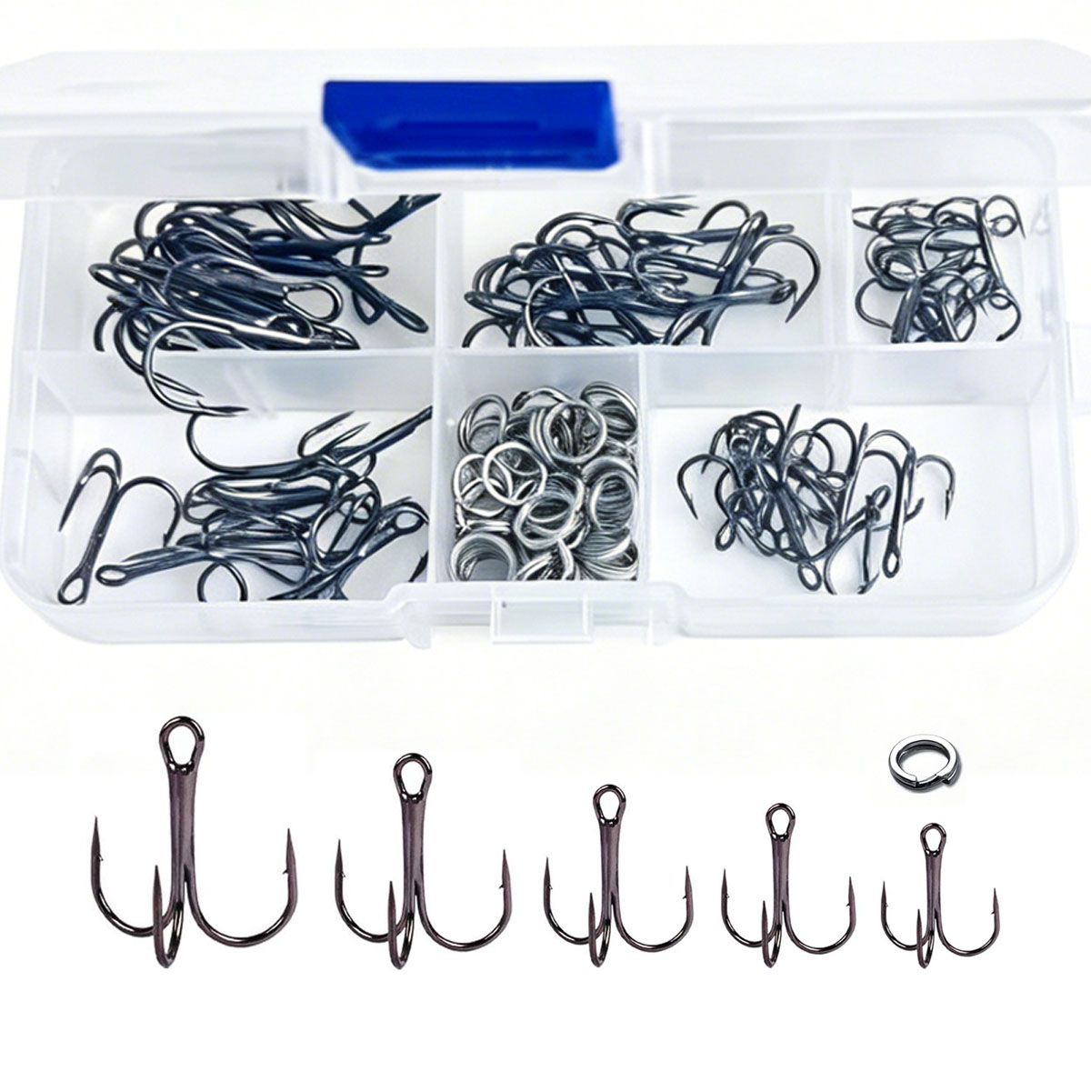 50/100 Stück/Box Angelhaken-Se – Fishing Hook Circle Bewertung und Preis