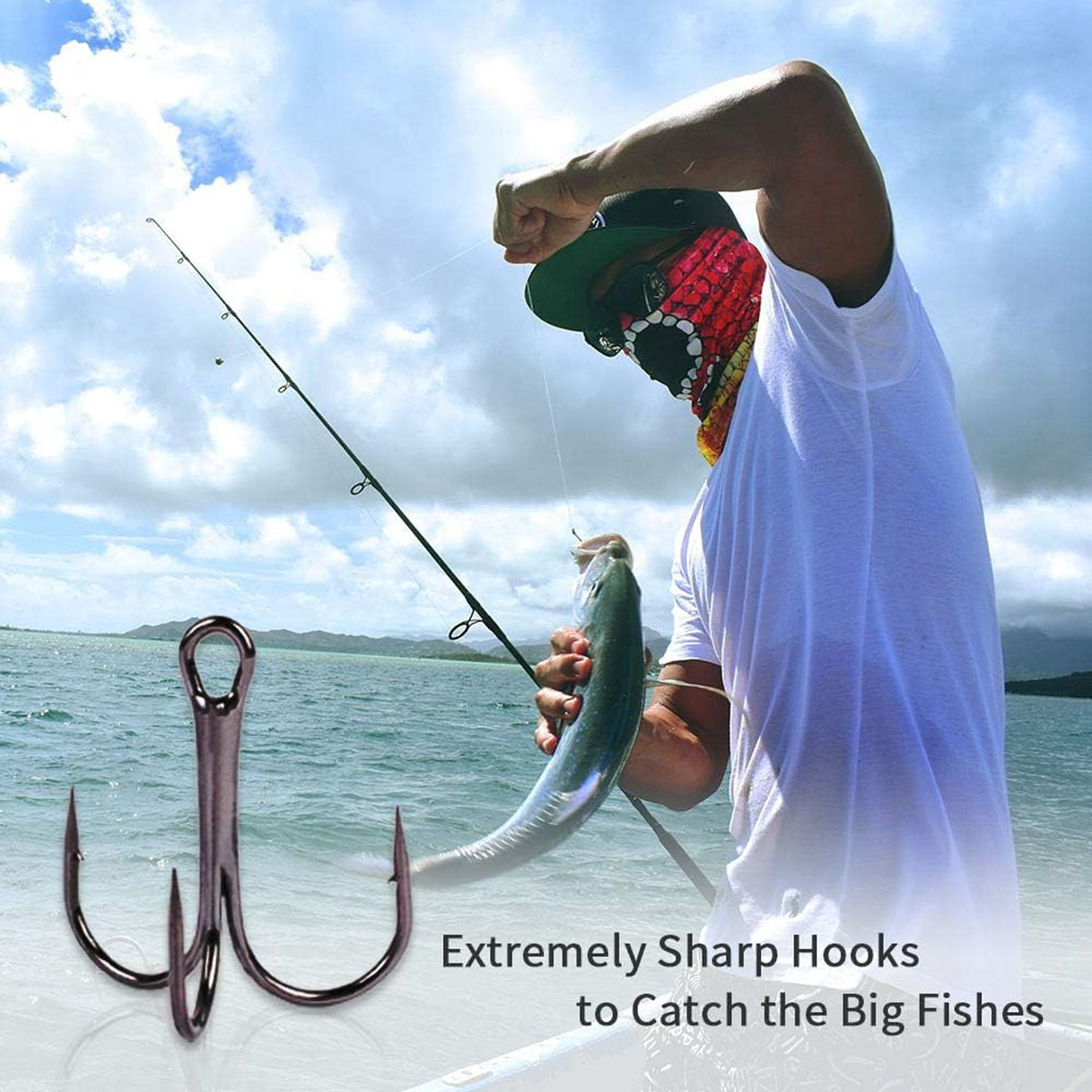 50/100 Stück/Box Angelhaken-Se – Fishing Hook Circle Bewertung und Preis