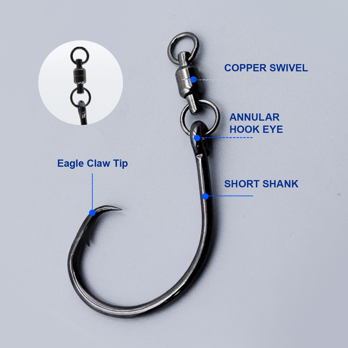 ZYZHE 3/6/9 Stück Kreishaken m – Fishing Hook Circle Bewertung und Preis